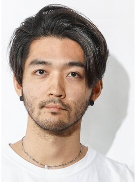 メリケンバーバーショップ コウベ(MERICAN BARBERSHOP KOBE) グランジから刈り上げオールバックにイメチェン　宮内政直　＃１