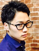 プレミアムバーバー 赤坂店(PREMIUM BARBER produce by HIRO GINZA)&nbsp;スパイキーパーマスタイル