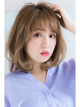 リル 8F 銀座(Rire) 【Rire-リル銀座-】王道ナチュラル前下がりボブ☆彡.。