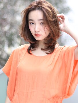 グランド(GRAND) 25歳からの毛先パーマ /ことりベージュ/20代30代40代/表参道