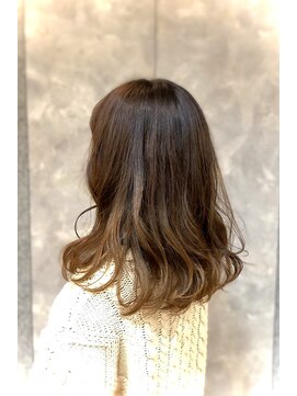 ブロッサム 東中野店 ブラウンベージュ/大人かわいい/美髪ストレート/東中野