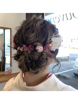 リアン 大森店(Rian) 成人式ヘアセット×20代ゆるカールアレンジ