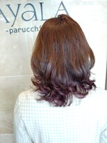 アヤラ オーガニックアンドスパ 東船橋店(AYALA) ミディアムレイヤー×ラベンダー