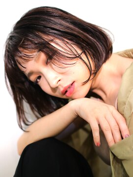 アトリエ ポルト(atelier porto) 【porto神戸】20代30代40代/シースルー前髪がポイントのボブ