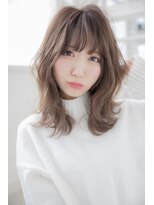 ラ ブーケ 御器所店(La Bouquet)&nbsp;大人かわいいひし形ミディー×ショコラブラウン