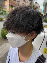 クオル 立川(QOL)&nbsp;波巻きスパイラルパーマツーブロックツイストスパイラルパーマ