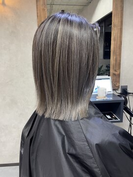 サニー 渋谷(SUNNY) グレーベージュニュアンスカラーアッシュミルクティー