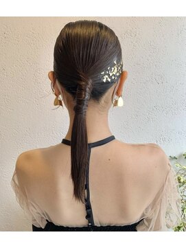 ドット ヘアー(dot.hair) 結婚式ヘアセット