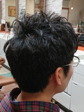 アポロカットステージ 相模大野店 アップバング/ツーブロックマッシュ<理容室>[メンズ/相模大野]