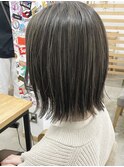 【cuzKLUB】ハイライトシアーグレージュボブ【池袋】