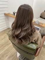 グリーンルームセカンド 結城店(GREEN ROOM. 2nd)&nbsp;退色をいかした透明感カラー×グレージュ×11種類tr