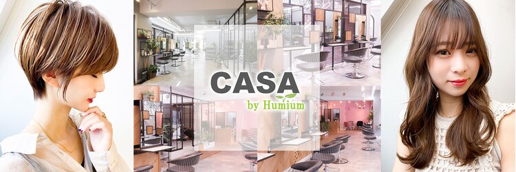 カーサ バイ ハミュウ たまプラーザ(CASA by Humium)のサロンヘッダー