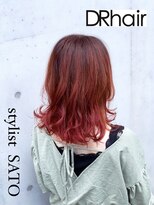 ディーアール(DR)&nbsp;デザインカラー×グラデーション×オレンジ