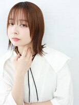 アイナミ ウィズ テトテ(AINM with tetote)&nbsp;【 AINM 】　レイヤーボブ/シアーカラー/アースカラー