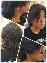 クリア 美容室&nbsp;ミディアムウルフ☆ウェーブパーマ