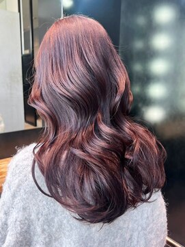 アルバム 銀座(ALBUM GINZA) くびレイヤー美髪エモージュベビーピンク_ba493681