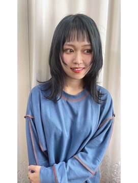 カットバンク(CUT BANK) ウルフレイヤーのシルバーネイビー