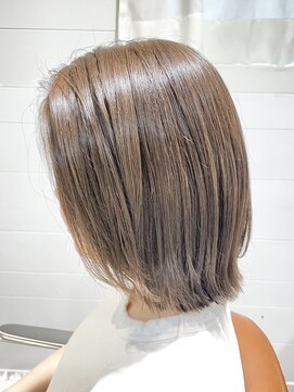 アルクバイネオリーブ 荻窪店(arc by neolive) 外はねボブ×ベージュ