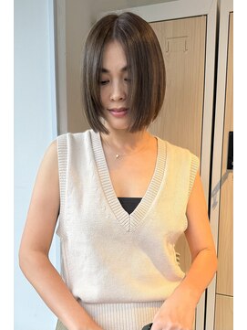 ヌー 代官山(nuu) 大人ボブセンター分け