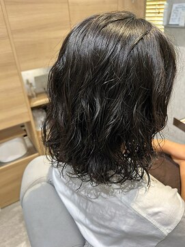 ミューシェレゴ(meauche...lego) ミディアムナチュラルパーマ