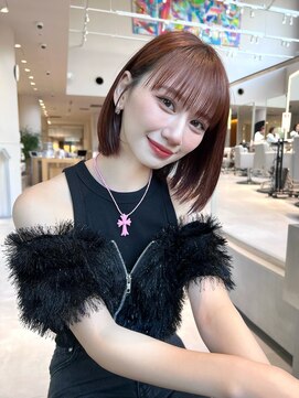 ミンクス渋谷スマートサロン(MINX shibuya smart salon) 色っぽさが増すボブスタイル
