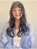 【unami】ゆるっとふわっとロングパーマ 澤田杏奈