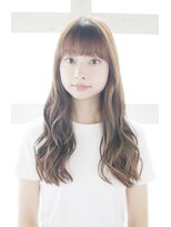 アウラ(Aula by marbles)&nbsp;ぱっつん前髪/ゆるふわ巻き/ゆる巻き[横浜]