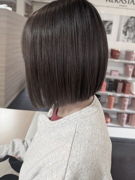 キャパジャストヘアー(CAPA just hair) ボブオリーブグレージュ