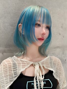 ヌル 原宿店(Null) ルーツカラー［デザインカラー/ブリーチカラー/原宿］