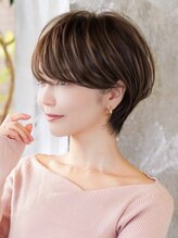 ロビー 表参道(ROBBY) ショートヘア/分け目なし/イメチェン/30代40代50代60代/表参道