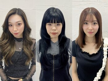 ハイエクステンション 京都駅前店(Hi-Extension)の写真/【ヘアエクステ】異なる得意ジャンルをもつ女性スタイリストが集結!あなたの魅力を最大限に引き出します!