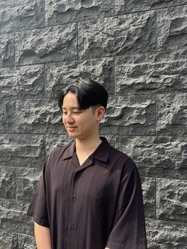 ボゥギャルソン(Beau Garcon) メンズカット/黒染め