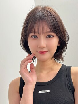 エアー 横浜(AIR) 【長谷川】シースルーバングくびれボブ