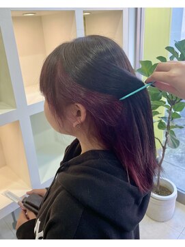 ブラック×カシスピンク