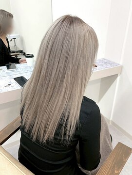 エトレ(etore) ケアブリーチ/ホワイトアッシュ/セミロング