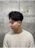 メンズパーマフェードバーバーツイスト理容室カット