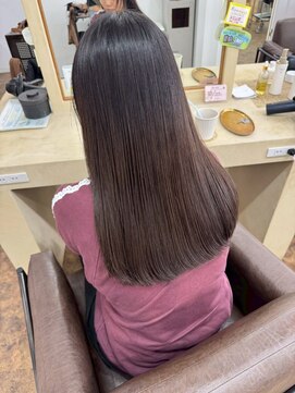 ユラギフロムユイマァル 水島店(YURAGI from YUIMARL) ツヤ髪ロング30代40代50代髪質改善ストレート縮毛矯正くせ毛