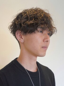 熊本メンズパーマ/メンズパーマ/波巻きパーマ/メンズマッシュ