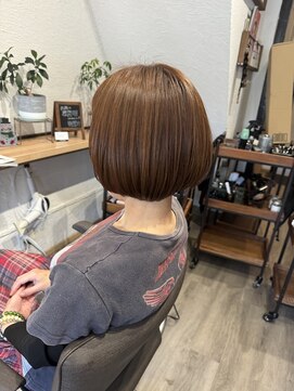 まんまるボブスタイル