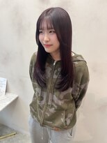 エルフレームバイワンラヴェスト(L'FLAME by one Lovest)&nbsp;カシスピンク×レイヤーカット