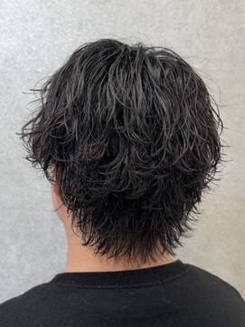 ビカムメンズヘアー 栄店(become men's hair) 絶壁解消！波巻きウルフパーマ