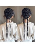 【カチモリ】#ヘアセット #岡山 #倉敷