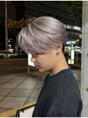 メンズバレイヤージュダブルカラーハイトーンメンズスタイル