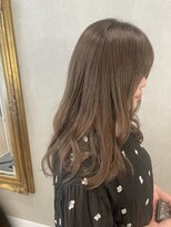リノ カルバリ(Lino Calbari)&nbsp;ロングレイヤー×ヘーゼルベージュ