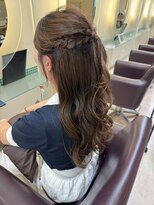 松本平太郎美容室 土浦パートワン(PART1) 土浦×ハーフアップアレンジ×10代20代30代40代
