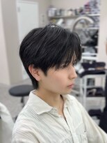 ラ ミュウ バイ ディーアンドティー(LA MIU by D&T)&nbsp;軽め韓国コンマバング×ダウンパーマ