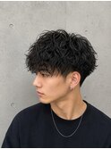 men's/メンズ/縮毛矯正/ニュアンスパーマ/スペインカール