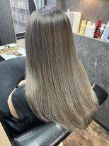 ロックス ヘアー ギャラリー(Rocks hair gallery) 【白髪ぼかし】シルバーグレージュ