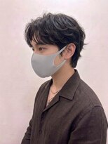 アッシュ 国立店(Ash)&nbsp;センターパート×フェザーパーマ　国立