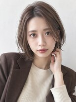 エイプリル 府中(APRiL) 20代軟毛|ボリューム不足を補う、ふんわりボブ